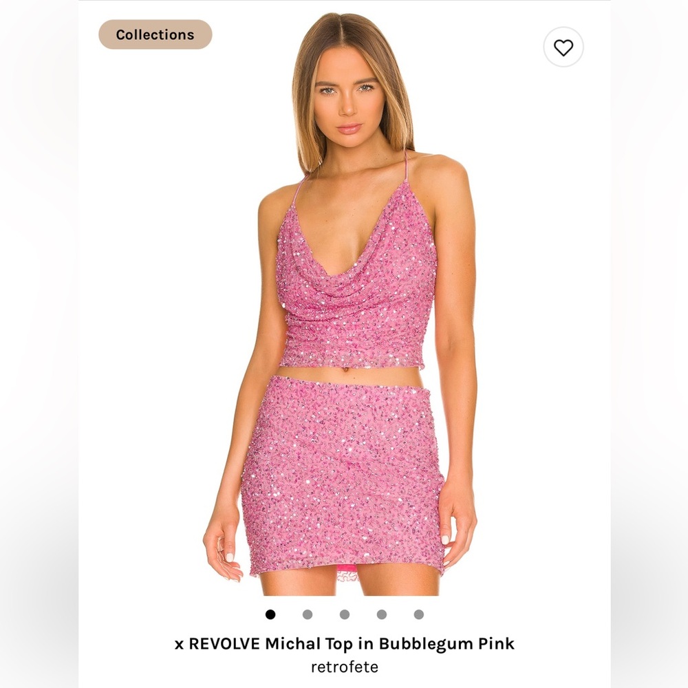 Retrofete - Bubblegum Pink Rio Skirt (M)